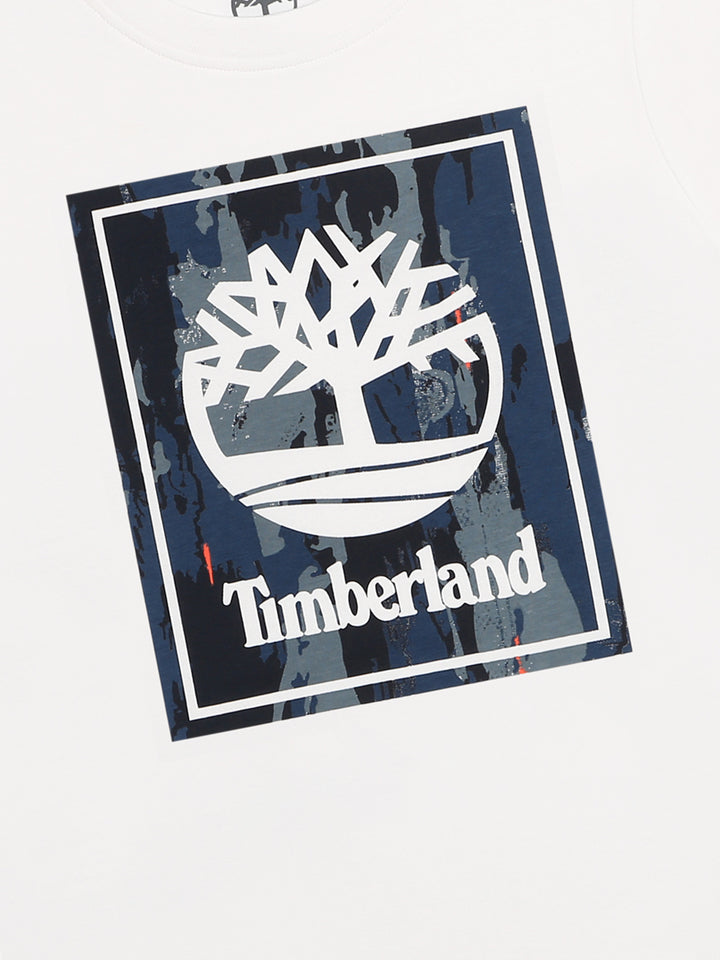 Timberland Logo Print T-Shirt T60085