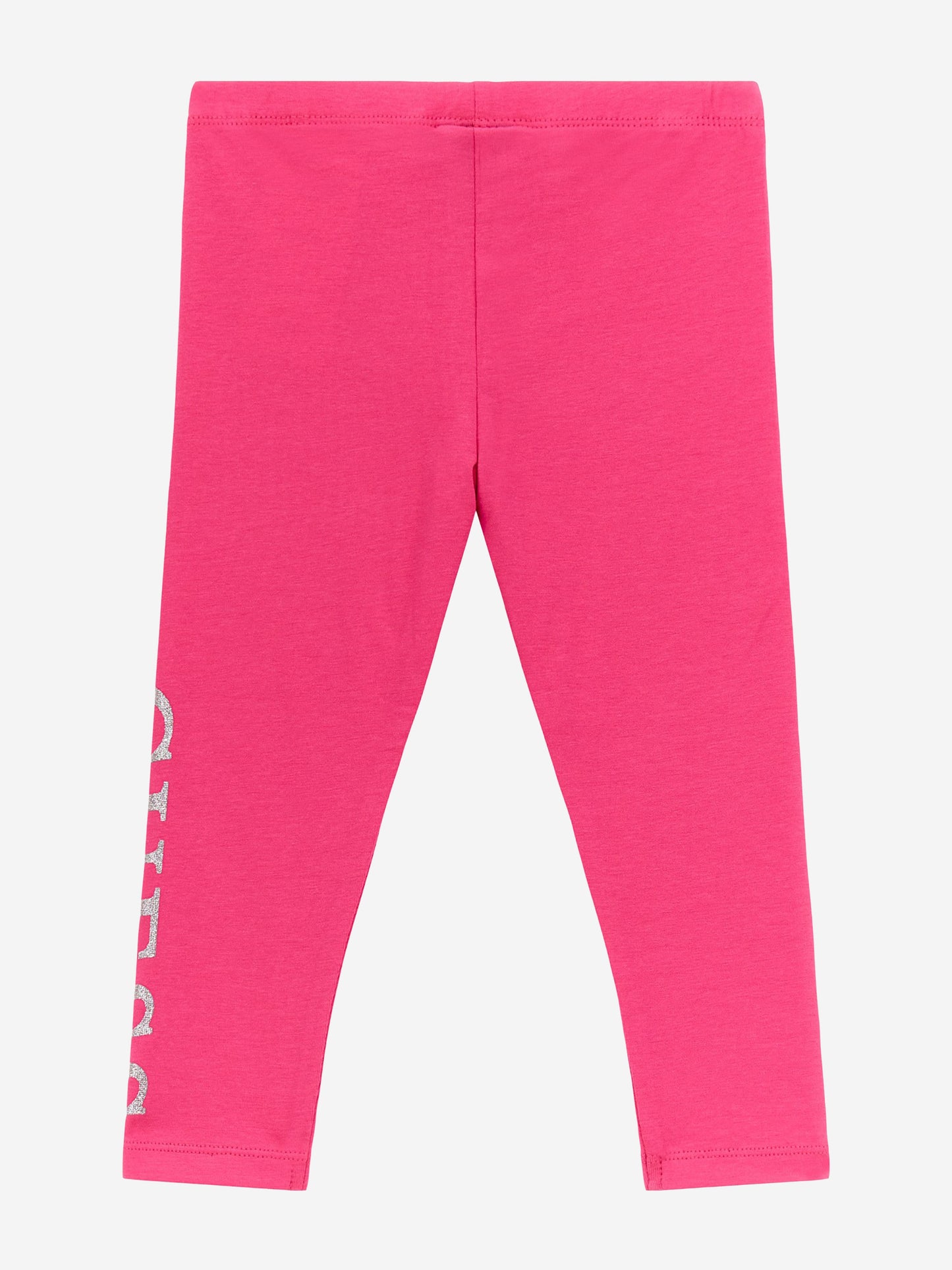 Guess Girls Logo Leggings Pink