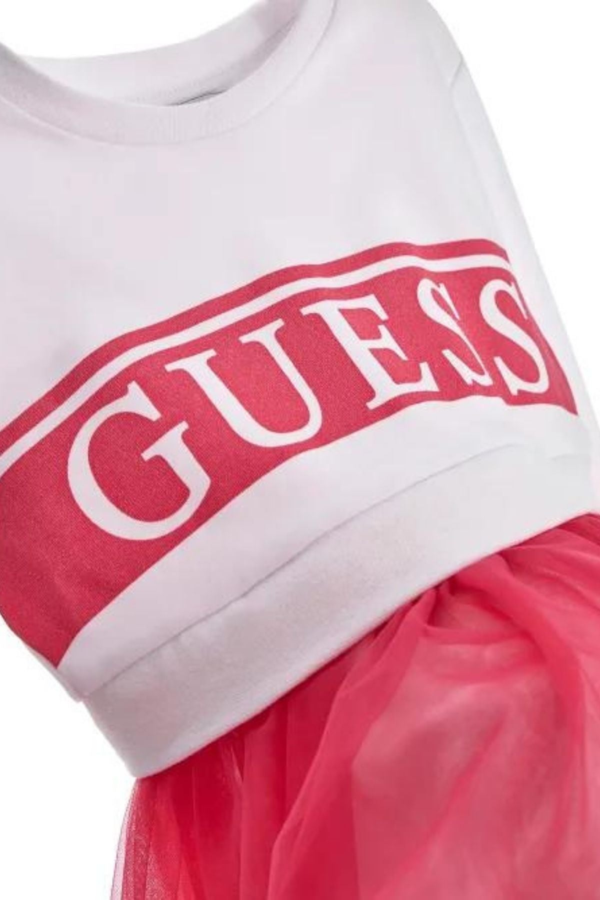 Guess Girls Banner Logo Tutu Dress