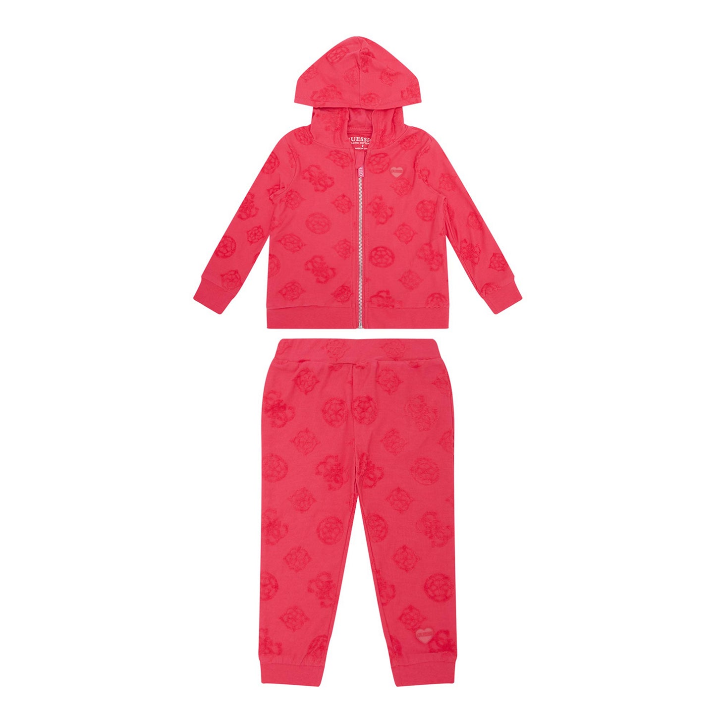 Guess Girls Organic Cotton 2 Piece Logo Tracksuit