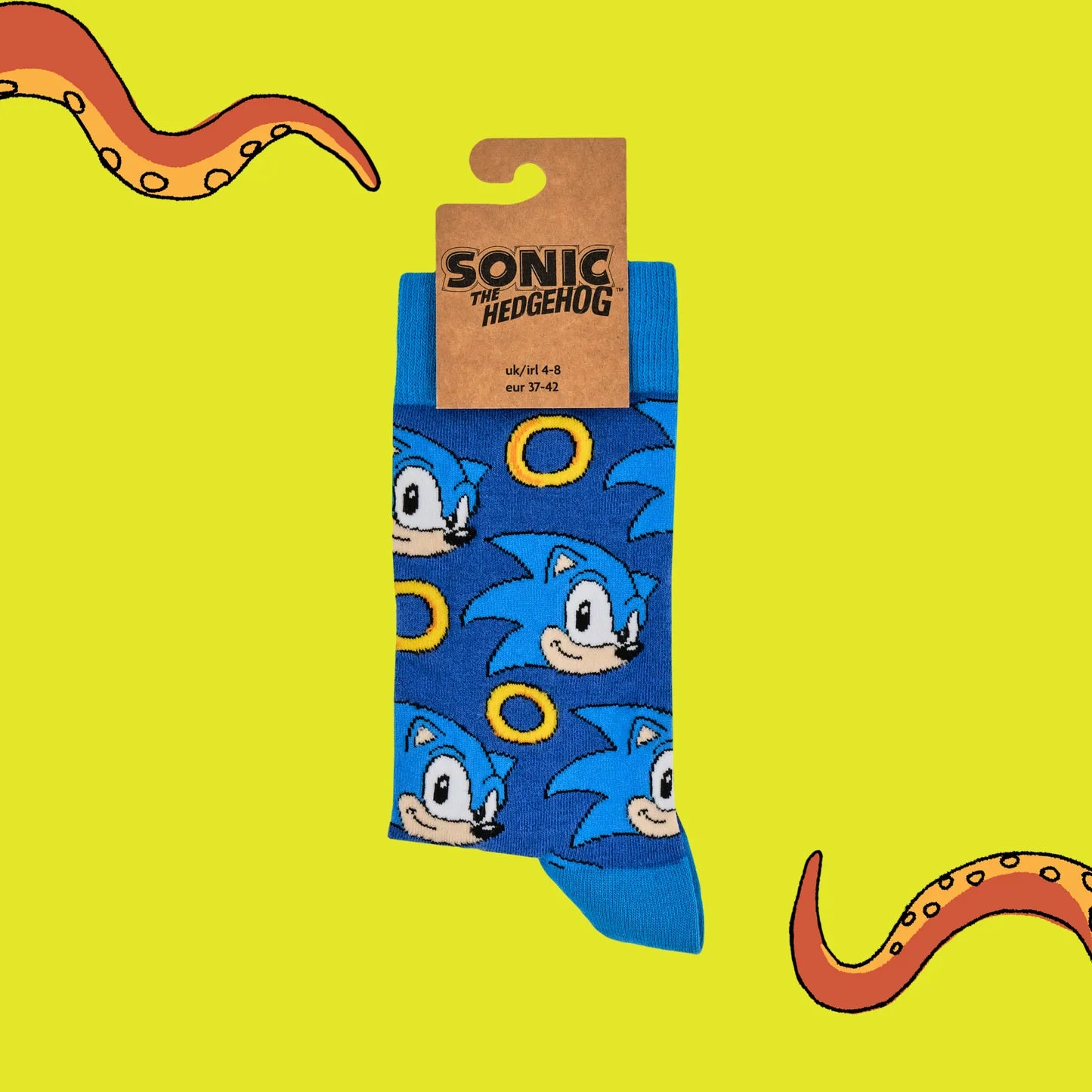 Soctopus Sonic the Hedgehog Socks