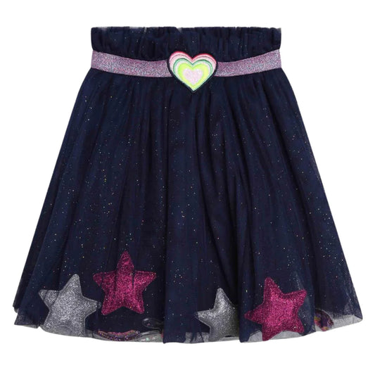 Billieblush Navy Fantasy Skirt U13362