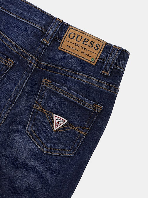 Guess Girls Dark Wash Skinny Fit Jeans