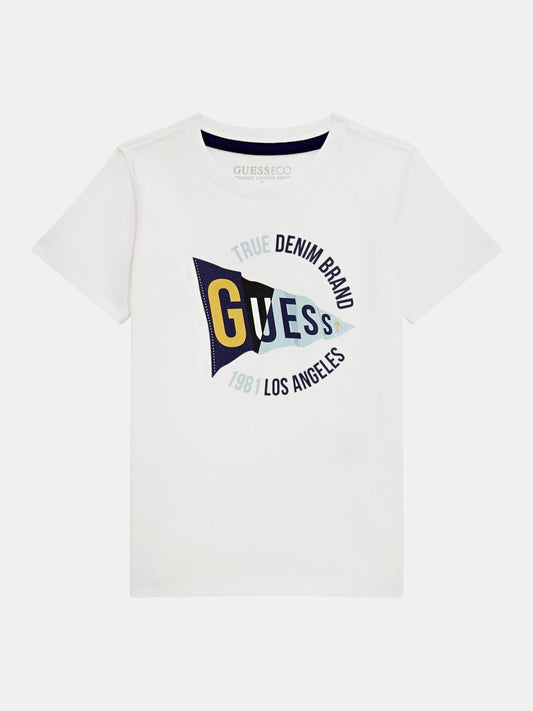 Guess Boys Organic Cotton Logo T-Shirt