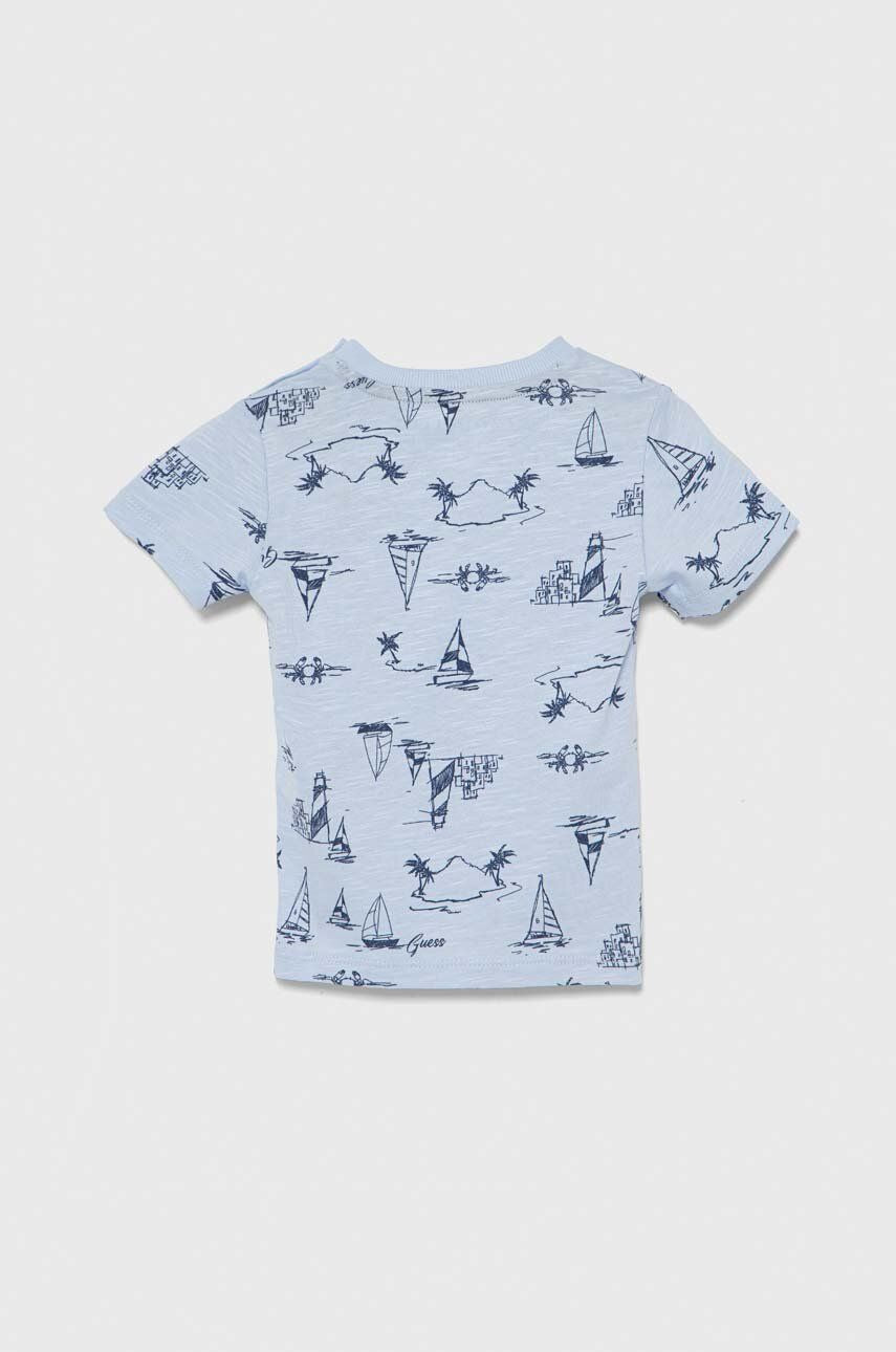 Guess Boys Organic Cotton All-Over Print T-Shirt