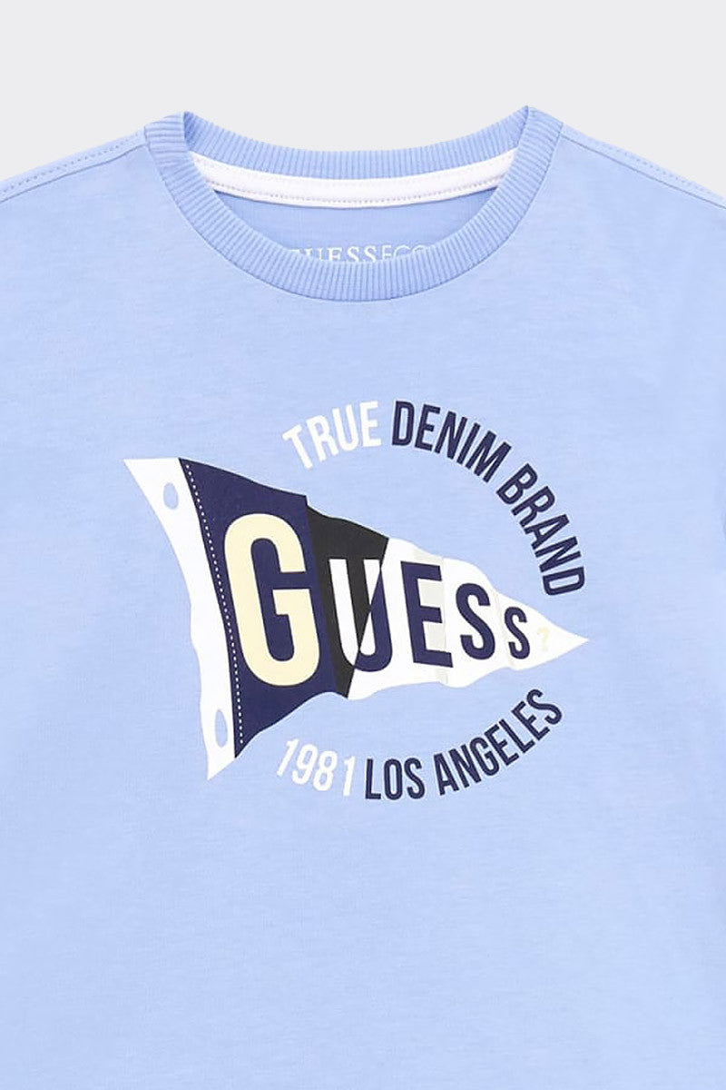 Guess Boys Organic Cotton Logo T-Shirt