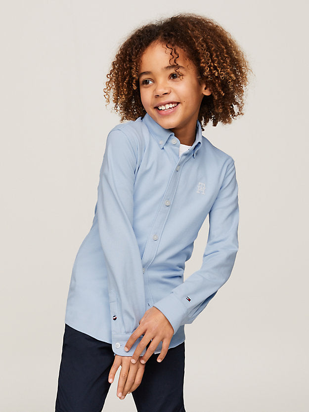 Tommy Hilfiger Boys Monogram Pique Regular Shirt