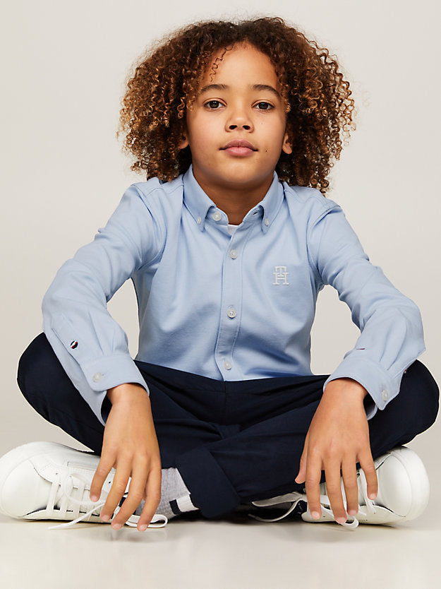 Tommy Hilfiger Boys Monogram Pique Regular Shirt