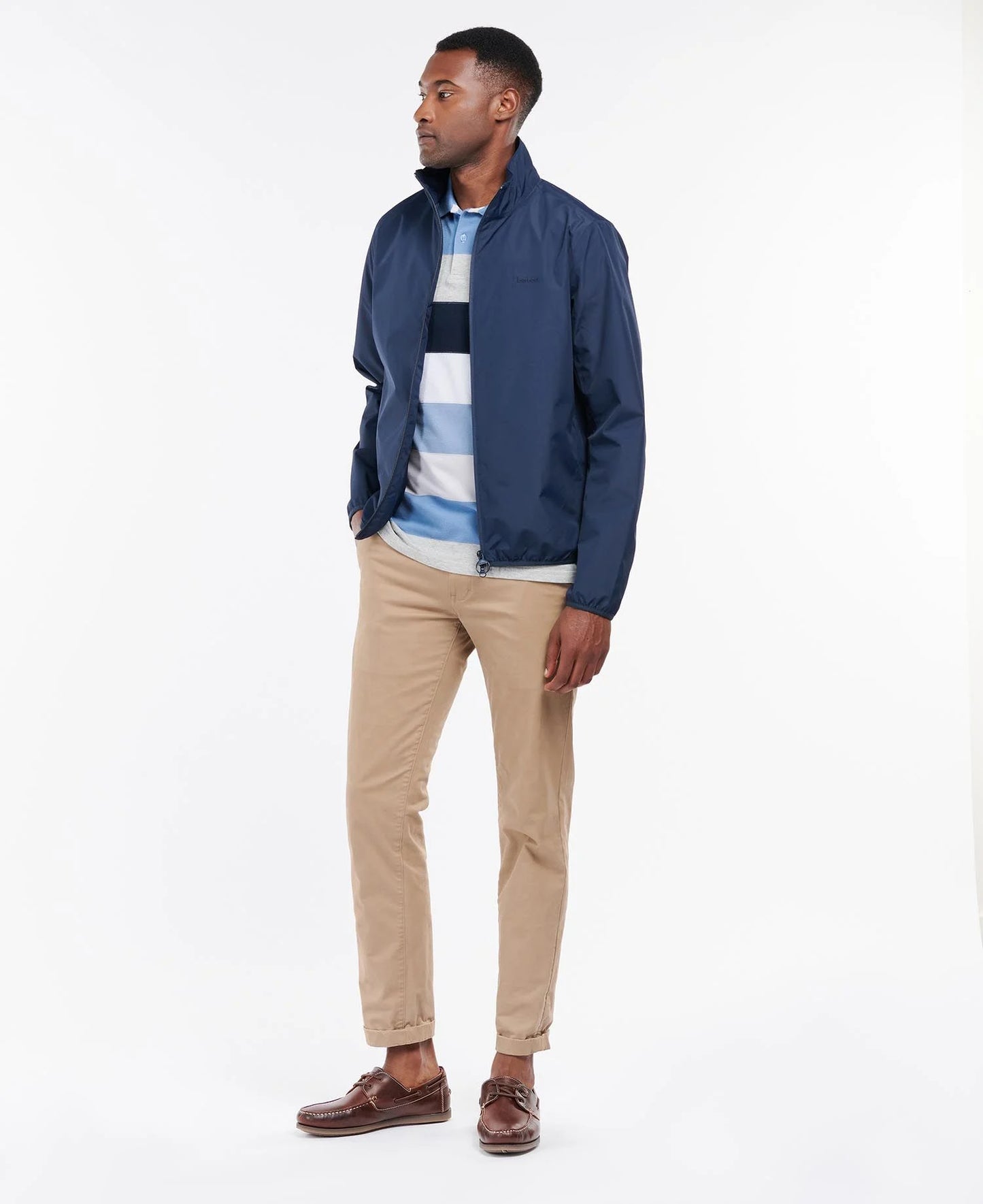 Barbour Korbel Waterproof Jacket - Navy
