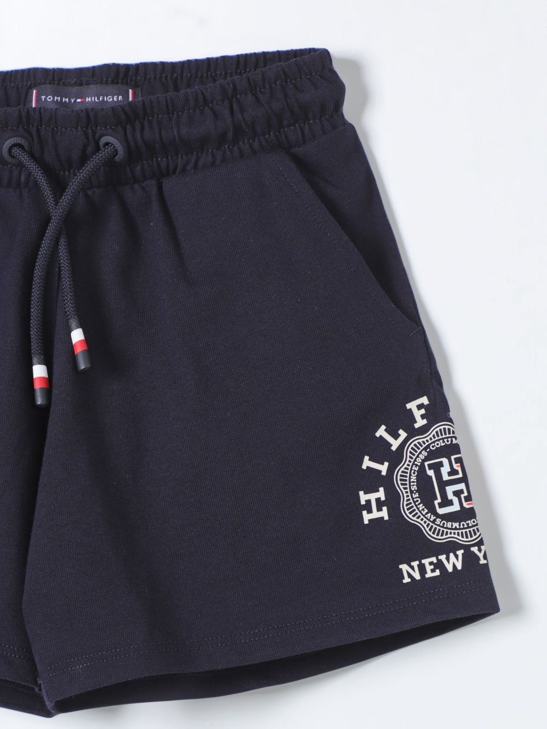 Tommy Hilfiger Boys Monogram Wreath Sweat-Shorts