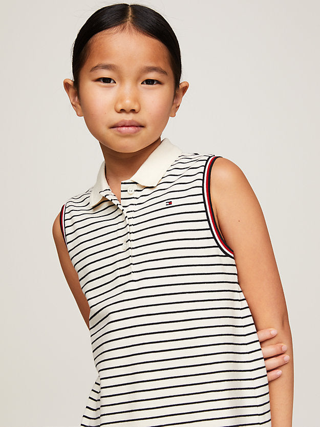 Tommy Hilfiger Girls Classic Sleeveless Mini Polo Dress