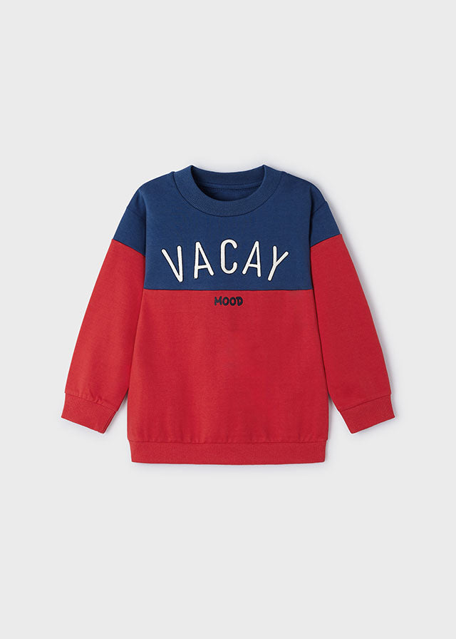 Mayoral Boys Print Sweatshirt 3484