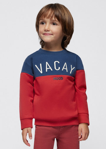 Mayoral Boys Print Sweatshirt 3484