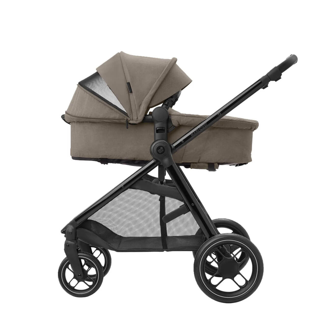 Maxi Cosi Zelia Luxe 2-in-1 Travel System With Cabriofix i-Size - Twillic Truffle