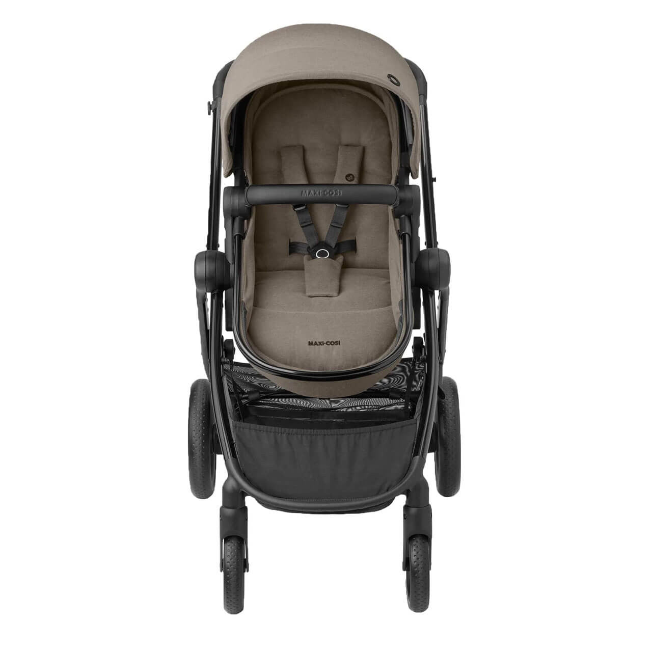 Maxi Cosi Zelia Luxe 2-in-1 Travel System With Cabriofix i-Size - Twillic Truffle