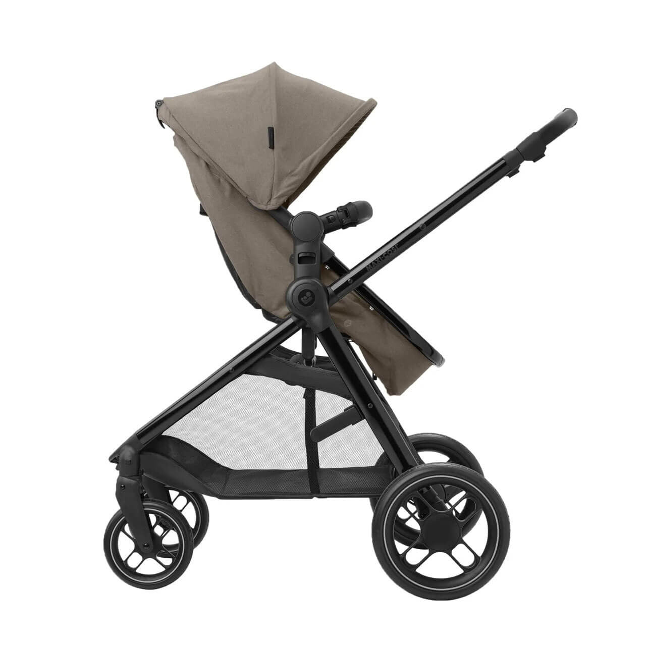 Maxi Cosi Zelia Luxe 2-in-1 Travel System With Cabriofix i-Size - Twillic Truffle