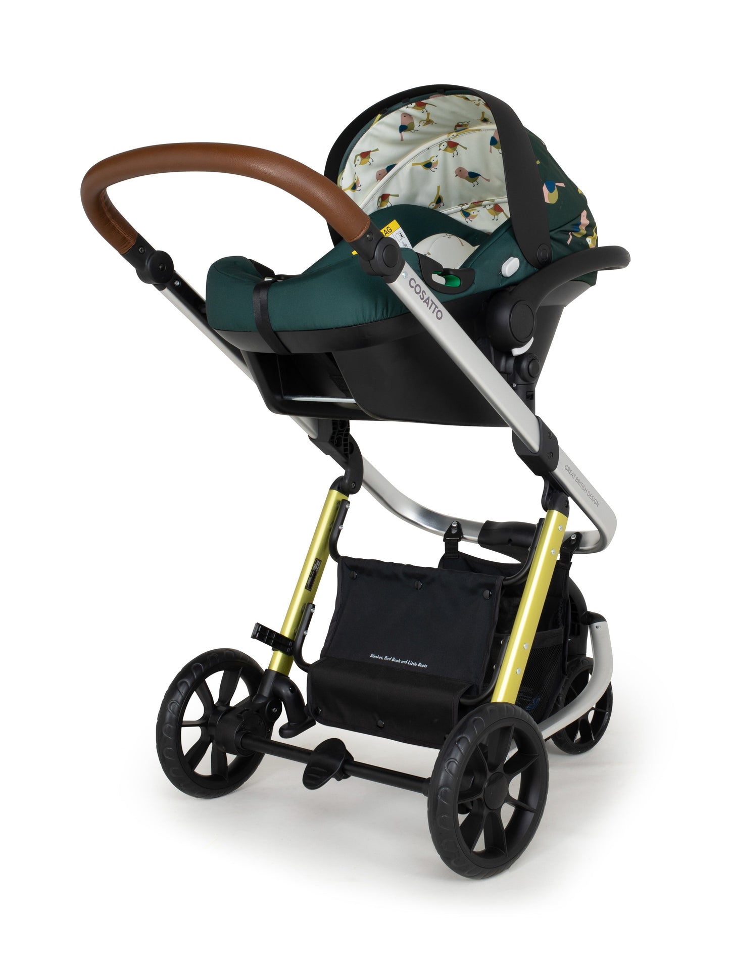 Cosatto Giggle 3-in-1 i-Size Travel System- Birdland