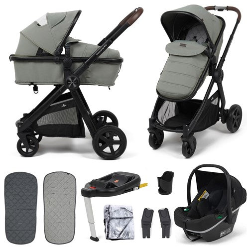 Babylo Panorama XTi Travel System with i-Size Car Seat and Isofix Base