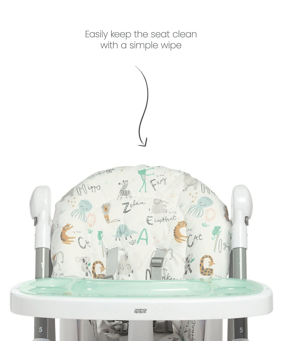 Mamas & Papas Snax Highchair - Animal Alphabet