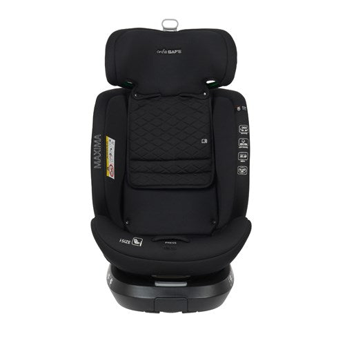 Enfasafe Maxima i-Size 360 Car Seat - Black