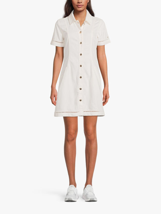 Tommy Hilfiger Womens Cotton Blend Costal Mini Dress