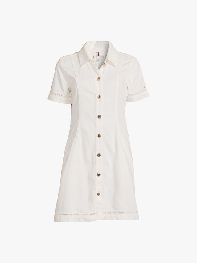 Tommy Hilfiger Womens Cotton Blend Costal Mini Dress