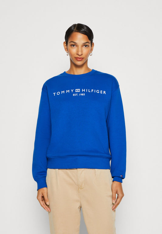 Tommy Hilfiger Womens Corp Logo Sweatshirt