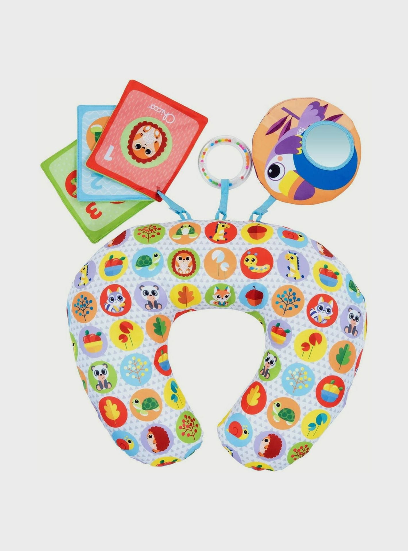 Chicco Boppy Animal Tummy Time - Magic Forest