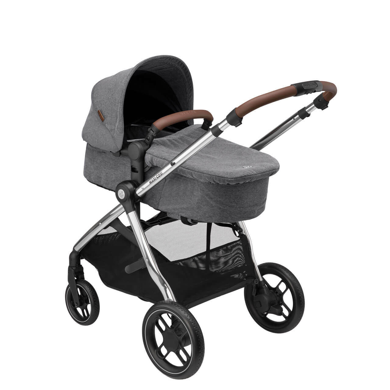 Maxi Cosi Zelia Luxe 2-in-1 Travel System With Cabriofix i-Size - Twillic Grey