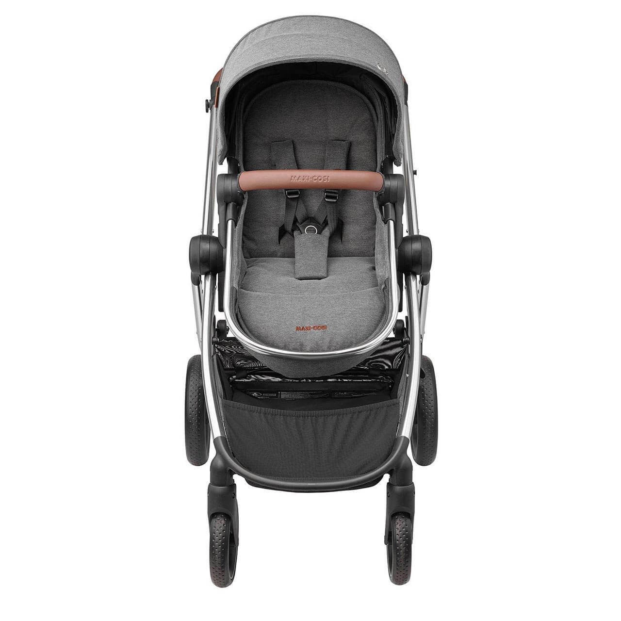 Maxi Cosi Zelia Luxe 2-in-1 Travel System With Cabriofix i-Size - Twillic Grey