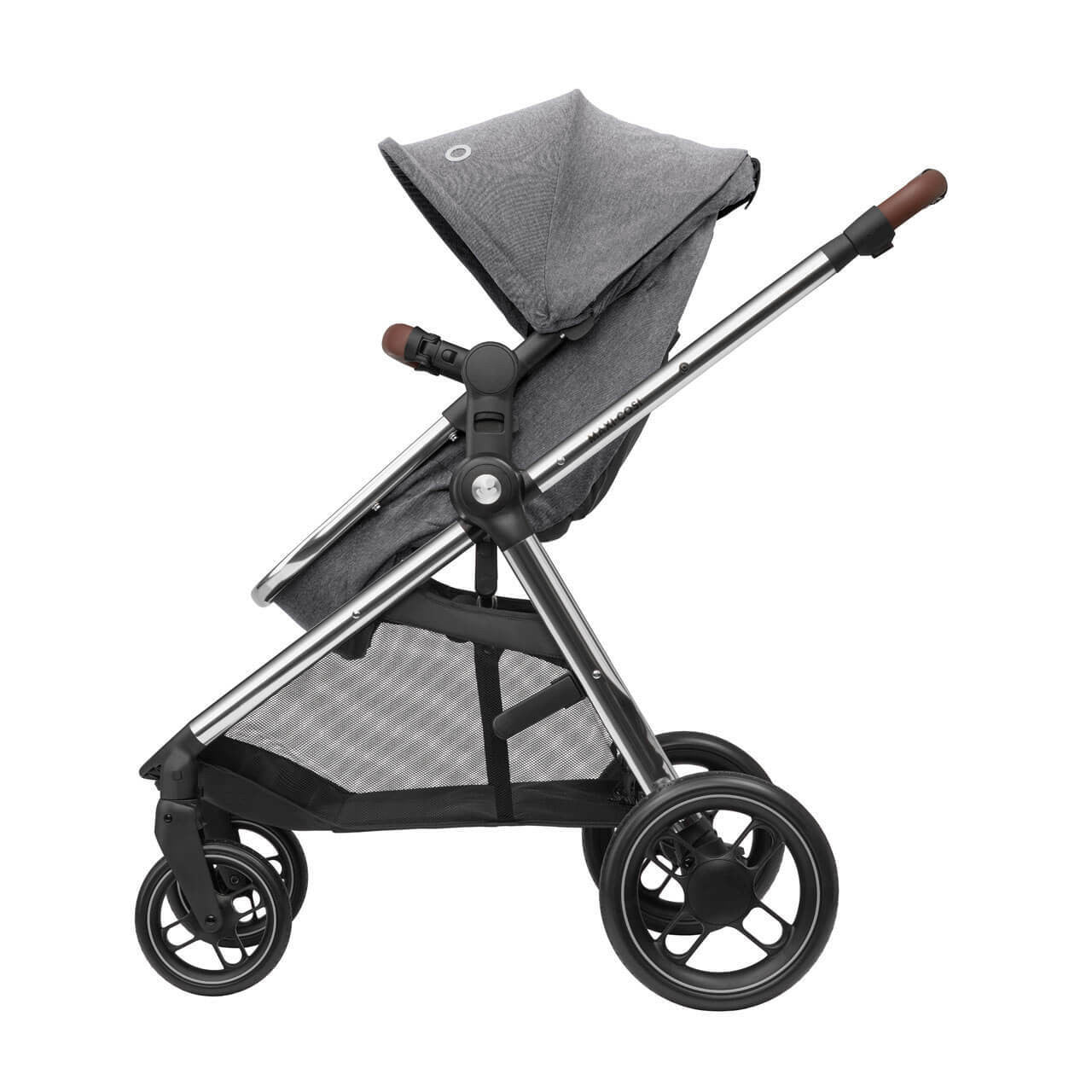 Maxi Cosi Zelia Luxe 2-in-1 Travel System With Cabriofix i-Size - Twillic Grey