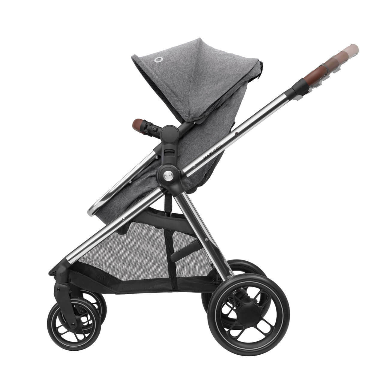 Maxi Cosi Zelia Luxe 2-in-1 Travel System With Cabriofix i-Size - Twillic Grey