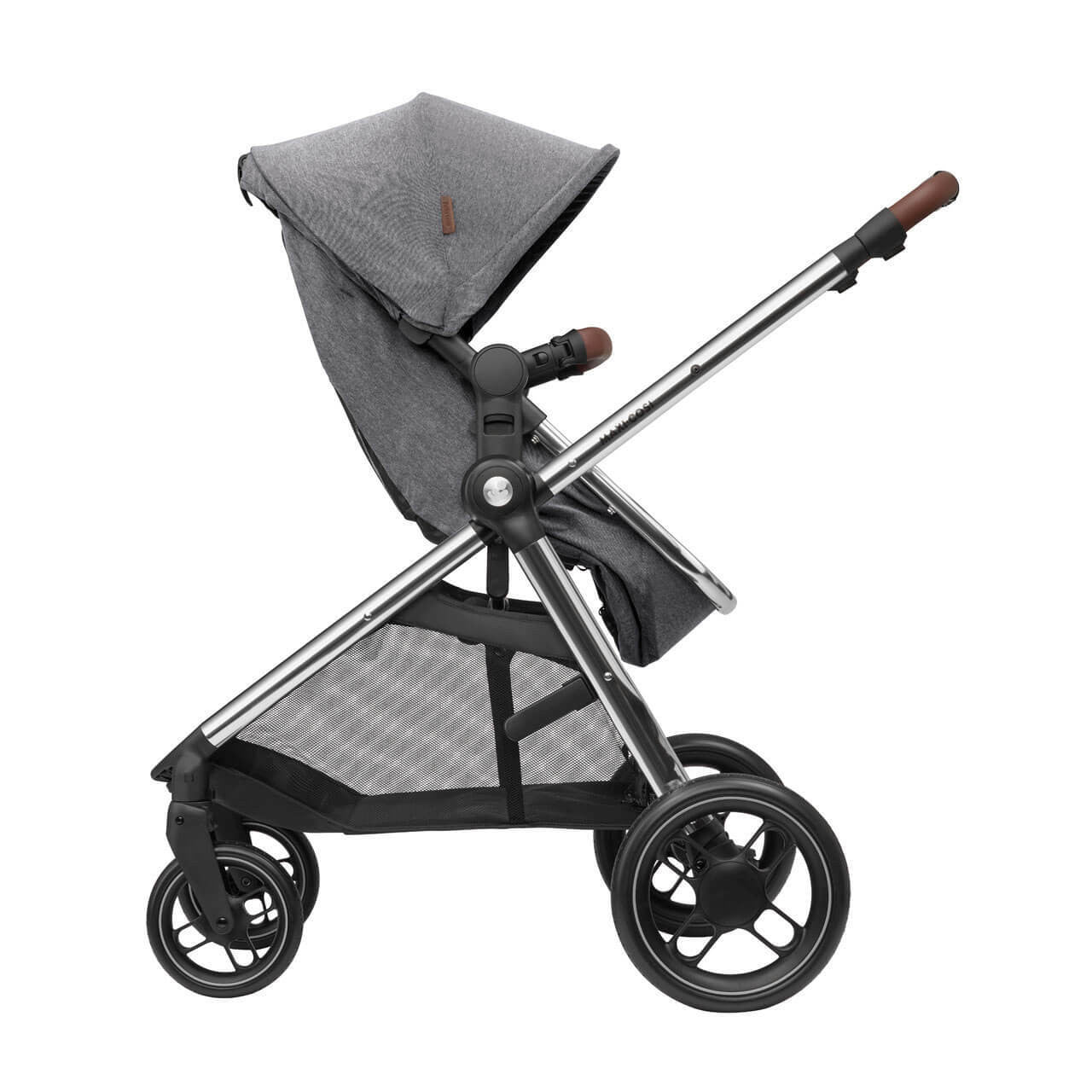 Maxi Cosi Zelia Luxe 2-in-1 Travel System With Cabriofix i-Size - Twillic Grey