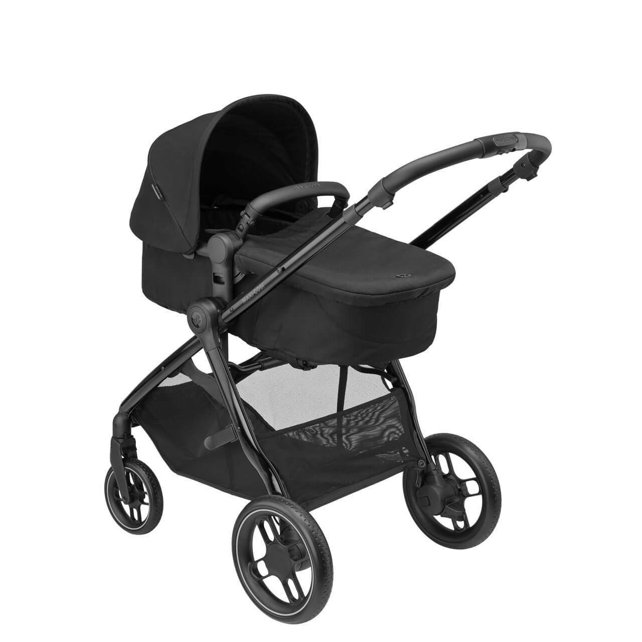 Maxi Cosi Zelia Luxe 2-in-1 Travel System With Cabriofix i-Size - Twillic Black