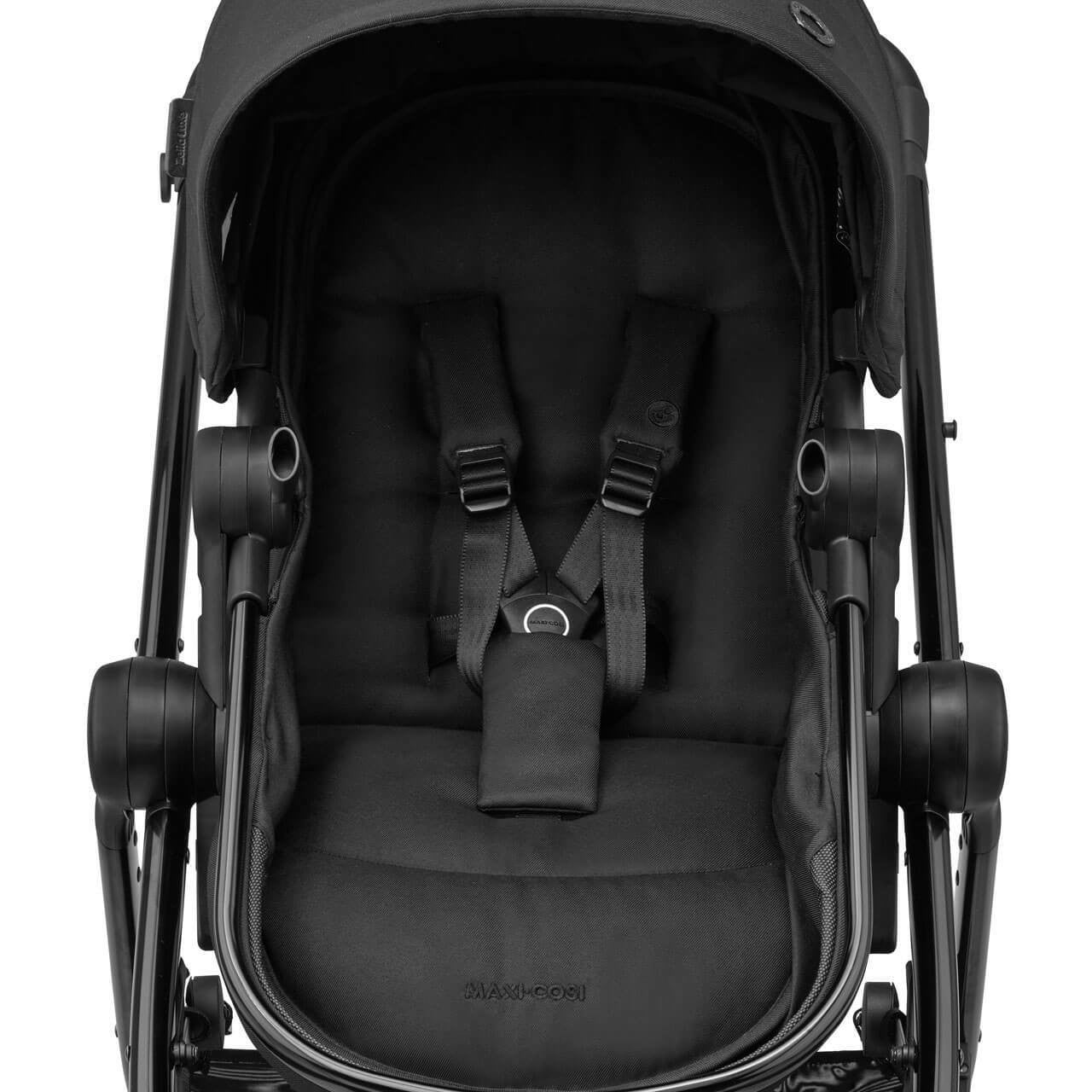 Maxi Cosi Zelia Luxe 2-in-1 Travel System With Cabriofix i-Size - Twillic Black