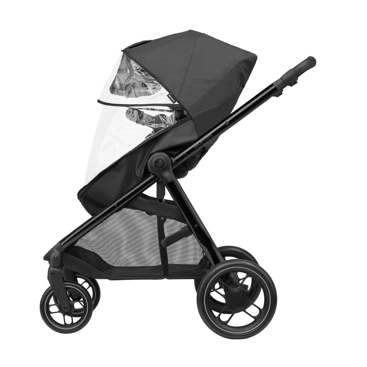 Maxi Cosi Zelia Luxe 2-in-1 Travel System With Cabriofix i-Size - Twillic Black