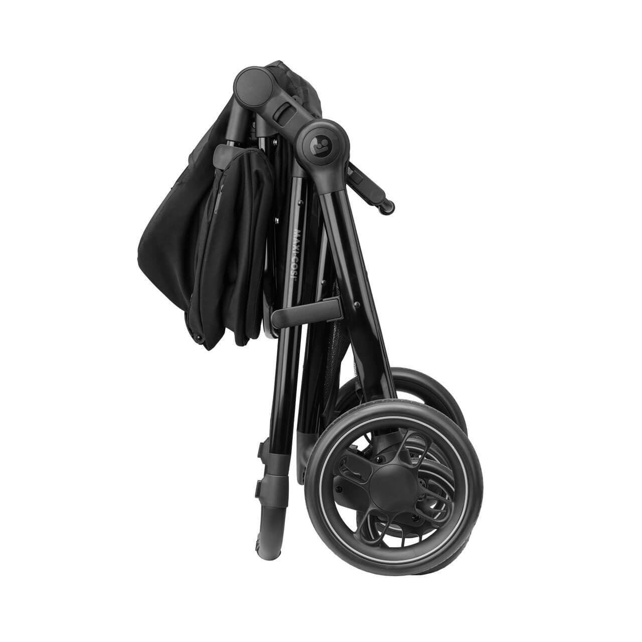 Maxi Cosi Zelia Luxe 2-in-1 Travel System With Cabriofix i-Size - Twillic Black