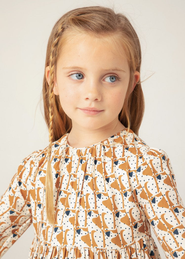 Mayoral Girls Printed Dress 4920