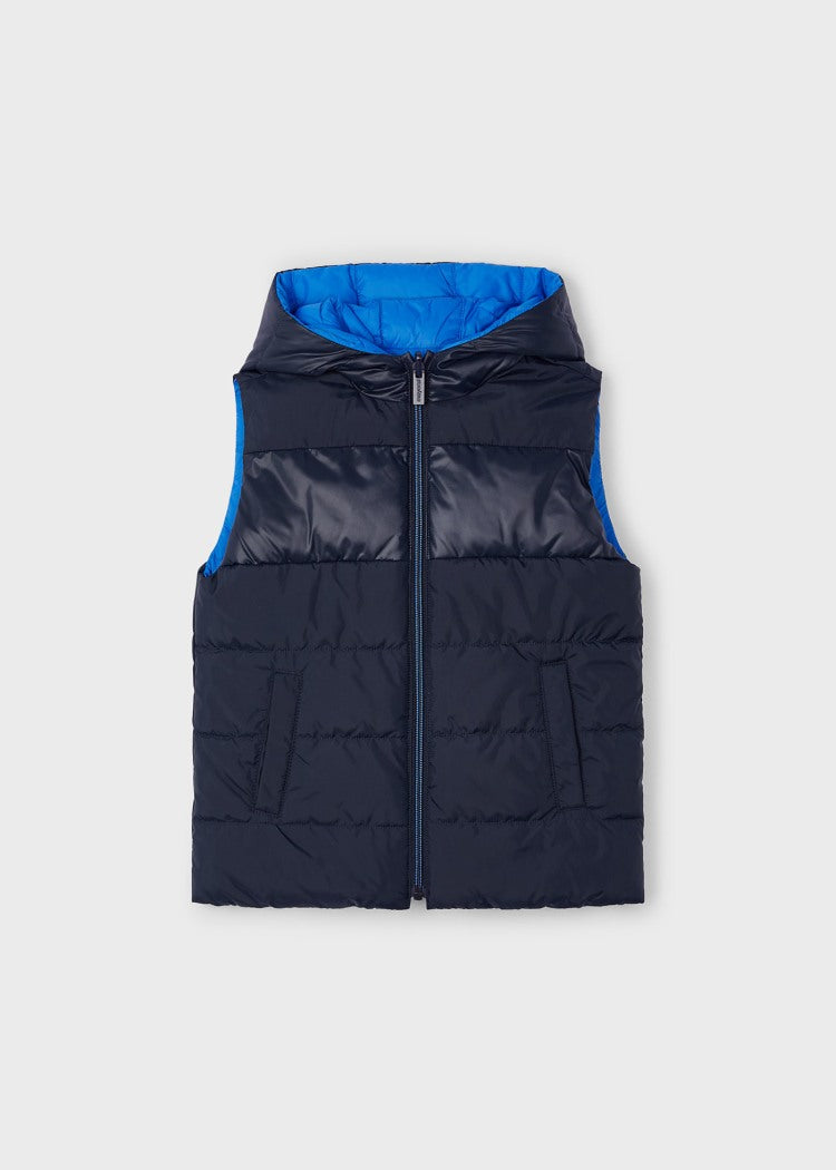 Mayoral Boys Reversible Padded Gilet 4347