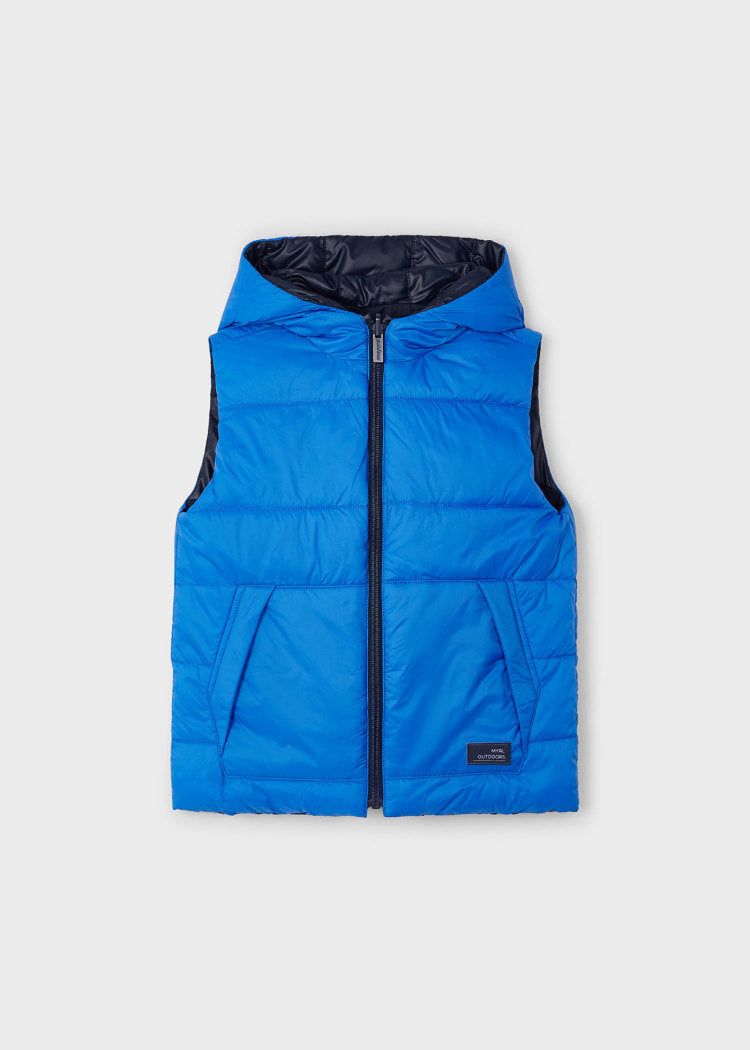 Mayoral Boys Reversible Padded Gilet 4347