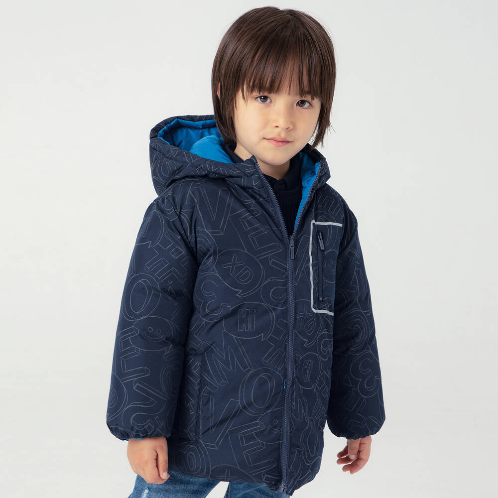 Mayoral Boys Reversible Padded Coat 4471