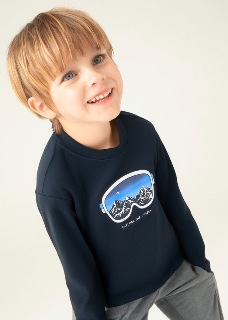 Mayoral Boys Long Sleeve Top 4056