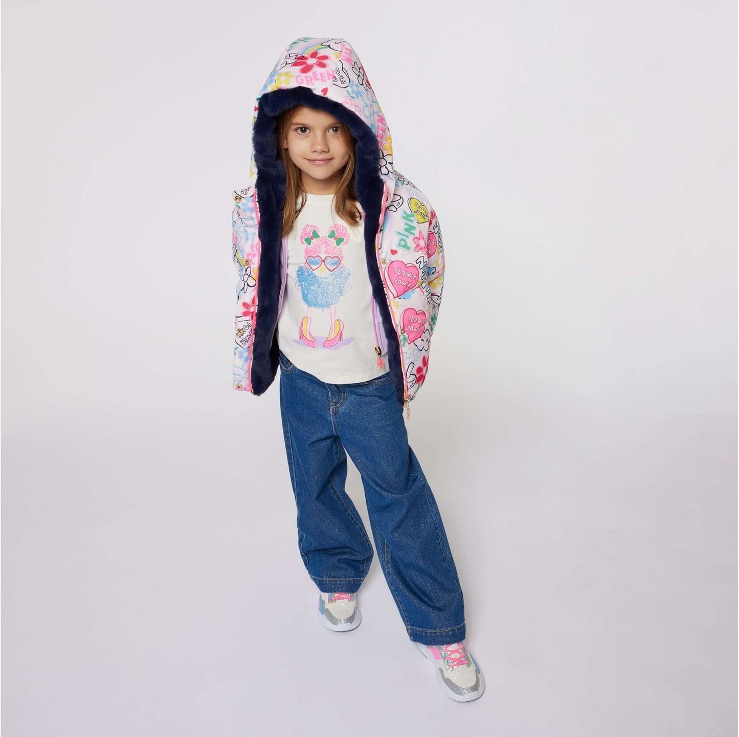 Billieblush Reversible Puffer Jacket U20432