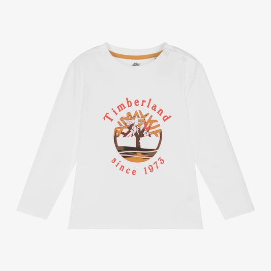 Timberland Boys White Organic Top T60255