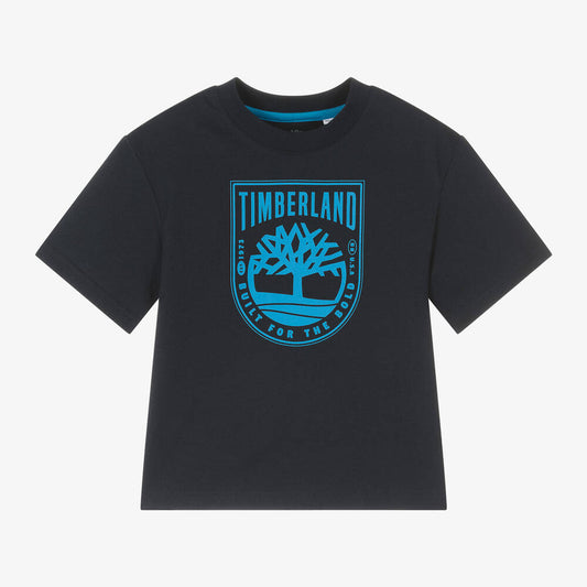 Timberland Boys Navy Organic Top T60291