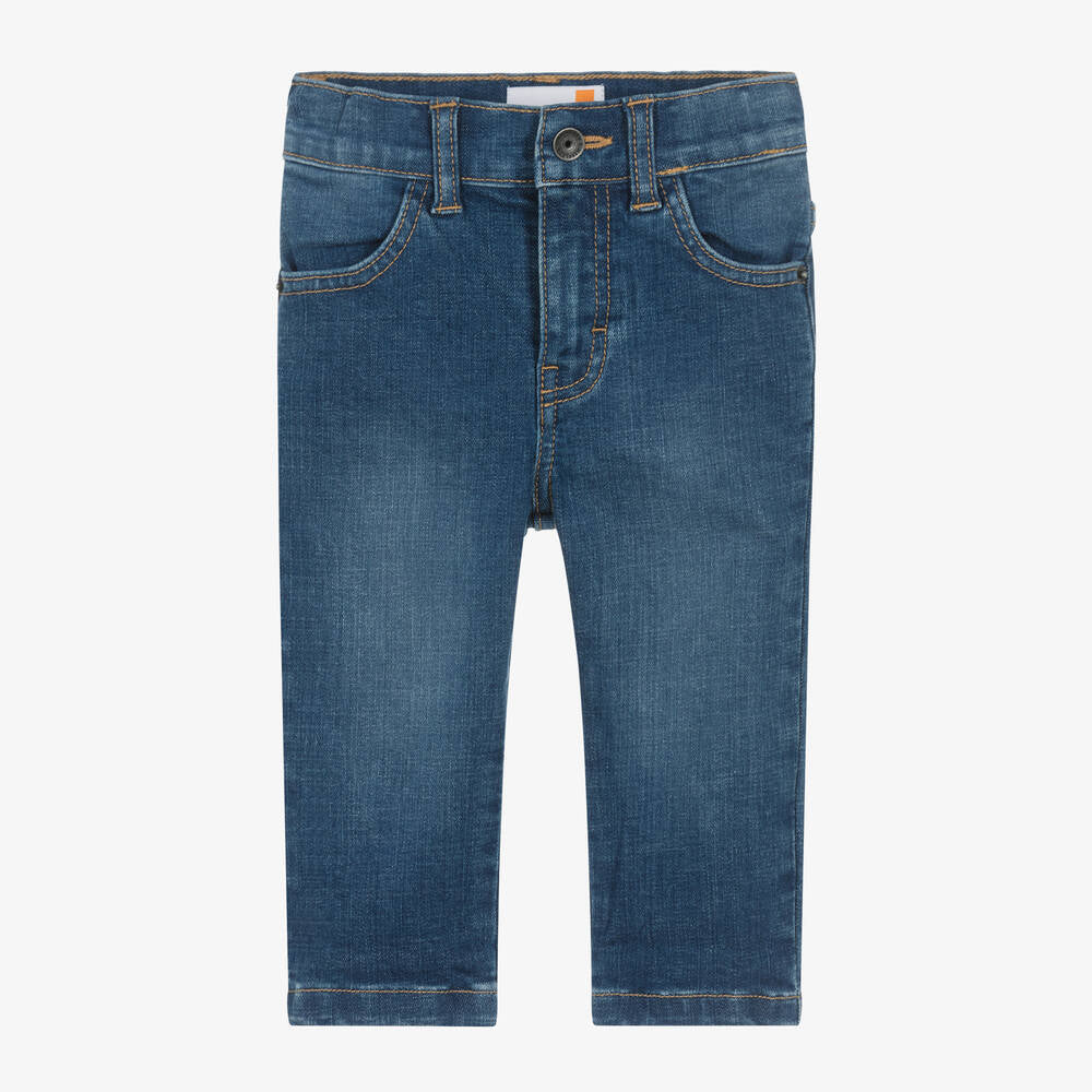 Timberland Boys Blue Regular Fit Jeans T60272