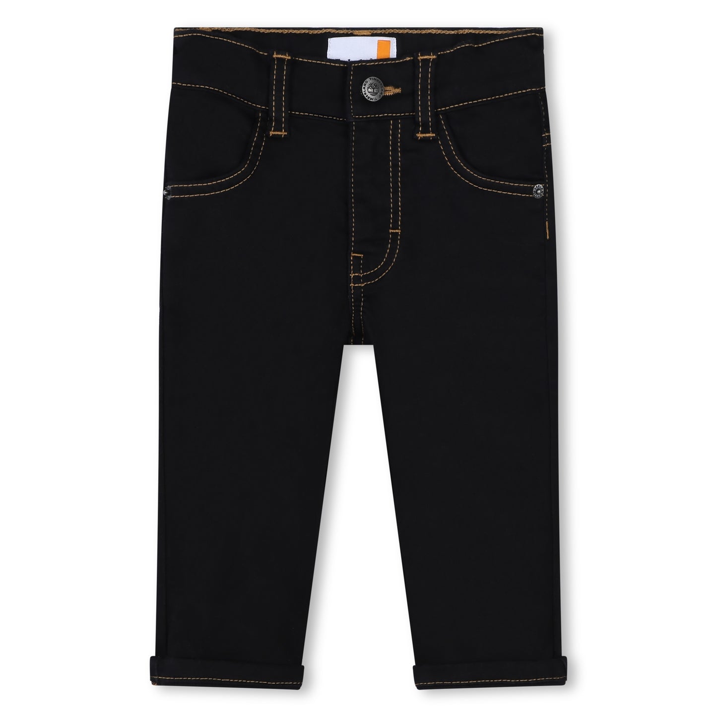 Timberland Boys Black Denim Straight Fit Jeans T60270