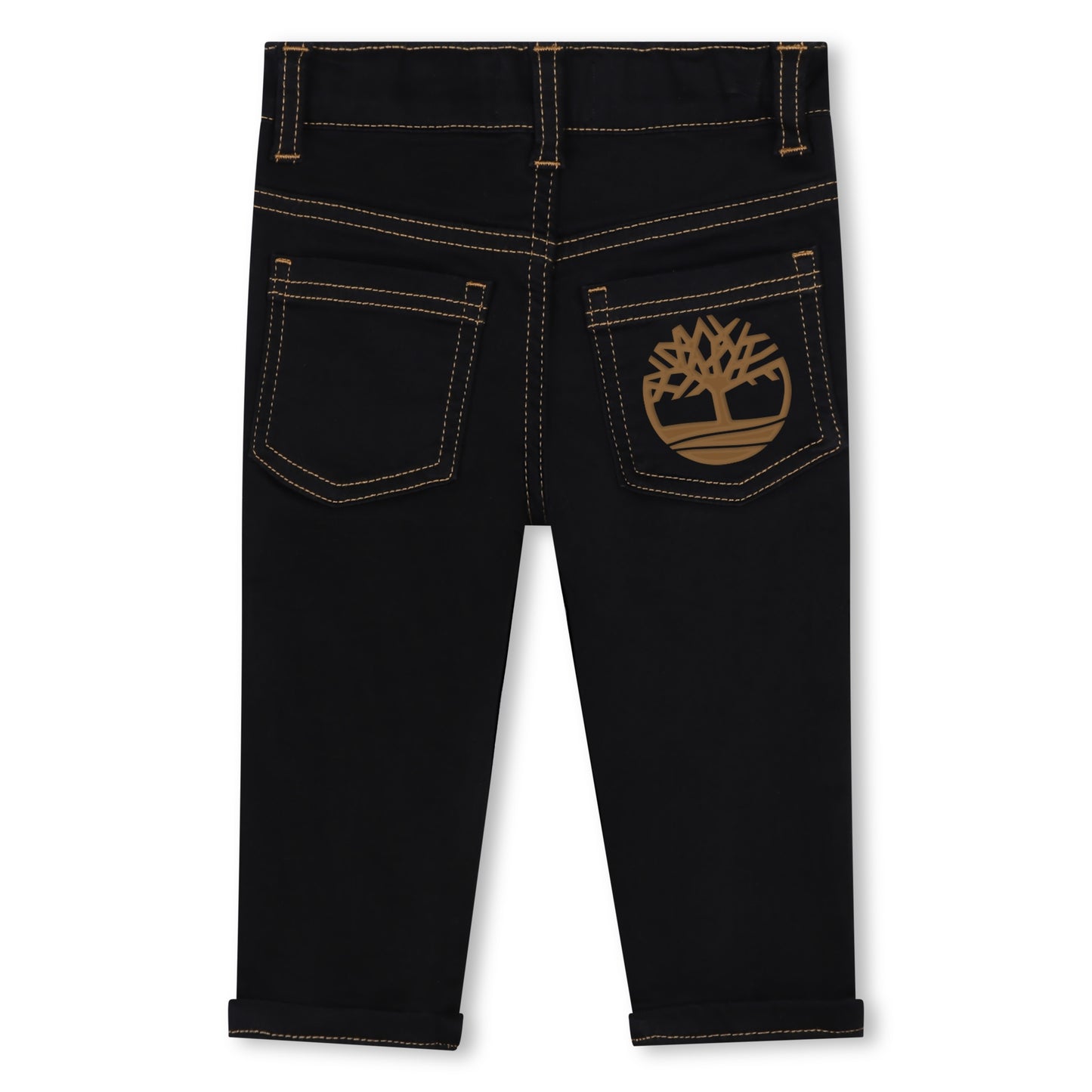 Timberland Boys Black Denim Straight Fit Jeans T60270