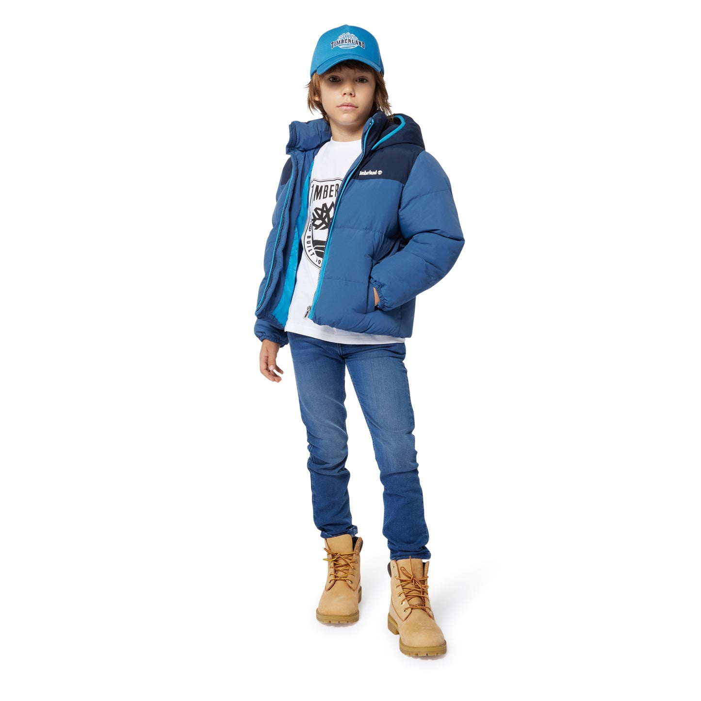 Timberland Boys Blue Slim Fit Jeans T60337