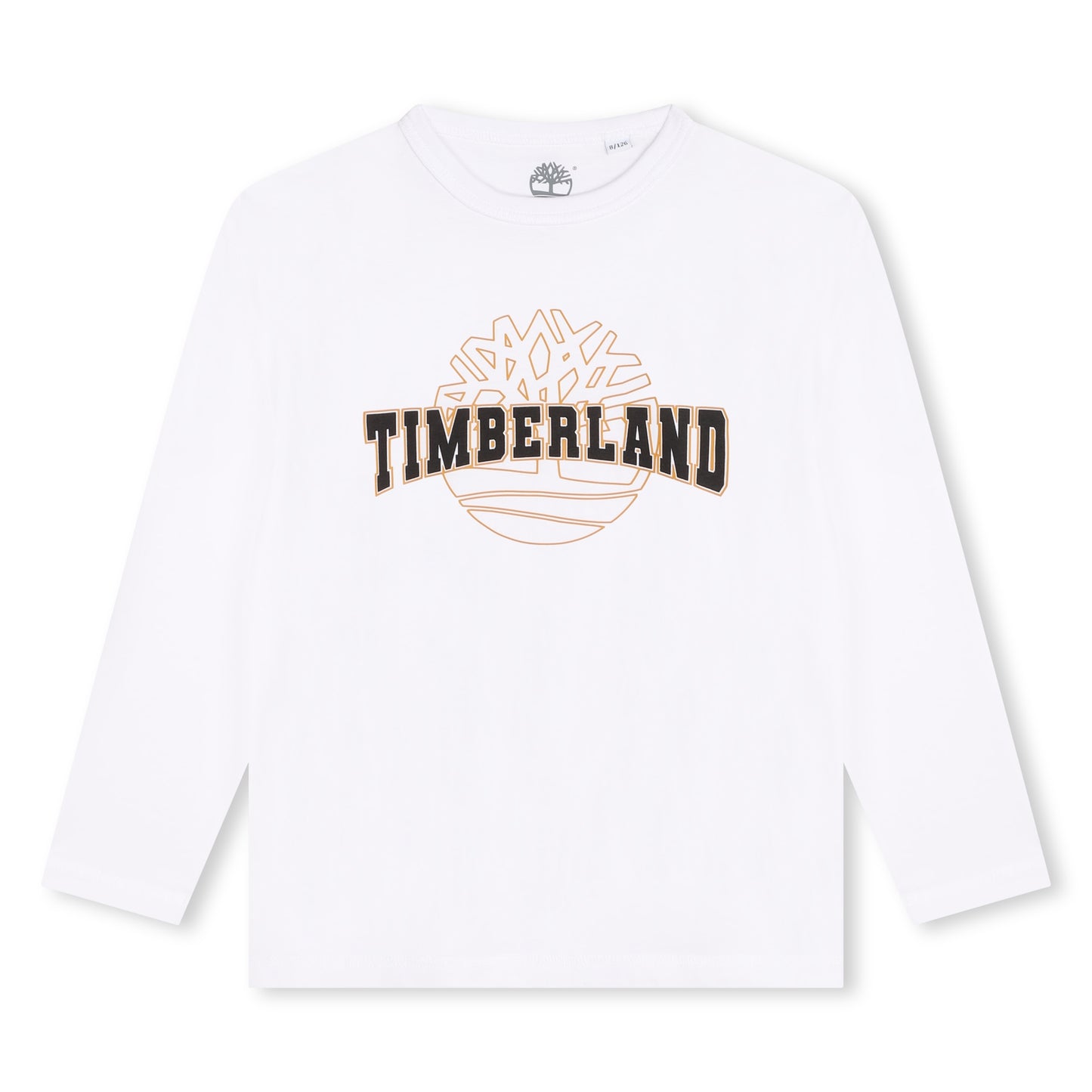 Timberland Boys Organic Long Sleeve Logo Top T60293